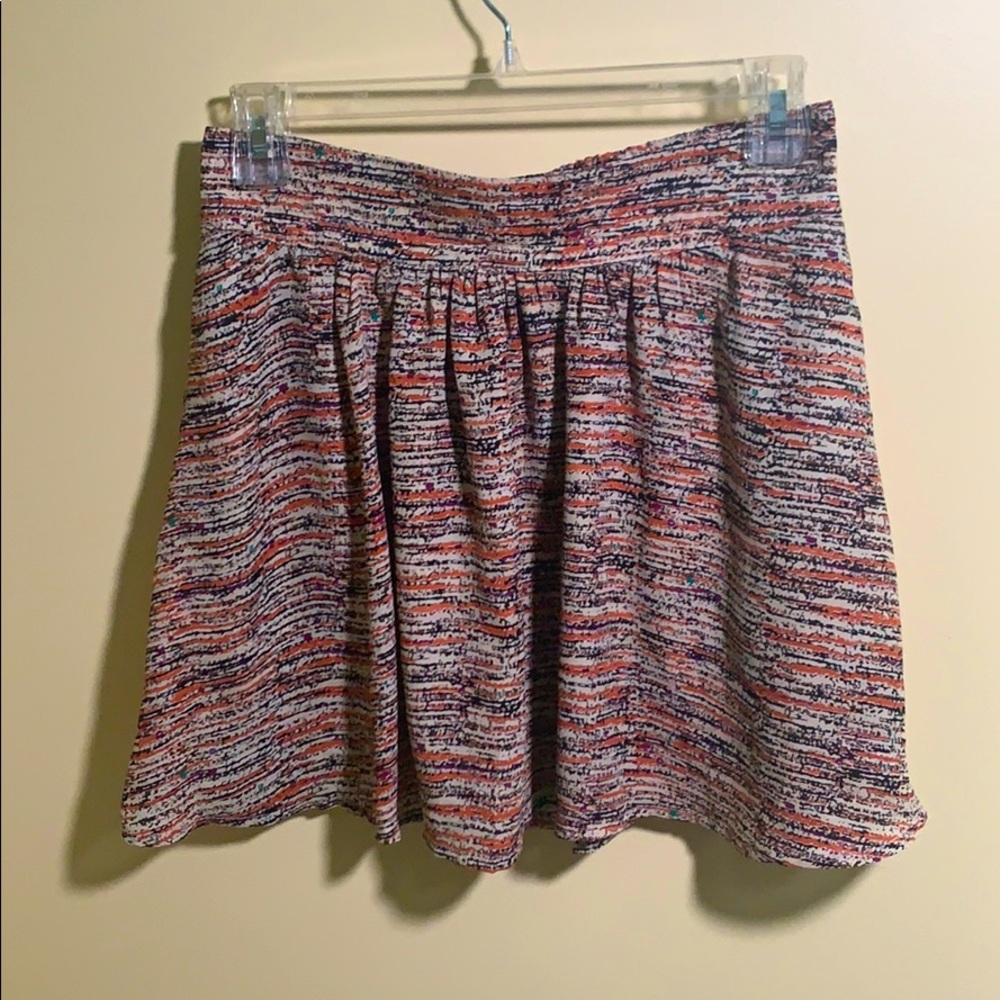 🧡Patterned Flowy Full Tilt Mini Skirt🧡